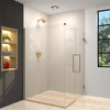 Ready to Tile Wet Floor Shower Base with an Offset Center Shower Drain, 47.3-in L x 35.4-in W