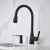 Blanco 443027 Atura Pull-Down Kitchen Faucet 1.5 GPM in Matte Black