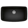 Blanco KA-442942 Valea Super Single Bowl Sink Kit in Coal Black
