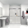 Transolid Prodigy PWK603696-231 60" x 36" x 96" Glue to Wall 3-Piece Shower Wall Trimmable Kit 12" x 24" Vertical Tile, in White