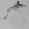 2-in PVC Flapper with Clear Cone (31 + 4 Links) for Toilet Tanks