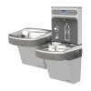 Elkay EZSTL8WSLK Bottle Filling Station with Versatile Bi-Level ADA Cooler in Light Gray Granite