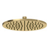 Rohl 100126RS1AG 10-in Rain Showerhead, Antique Gold