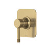 Rohl TMB51W1LMAG Graceline 1/2-in Pressure Balance Trim with Lever Handle, Antique Gold