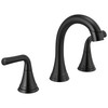 3533LF-BLPDMPU Kayra Two-Handle Widespread Pull-Down Bathroom Faucet, Matte Black