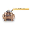 8220501 Bronze Ball Valve, Inline, Solder, 1-in 8220501 Bronze Ball Valve, Inline, Solder, 1-in