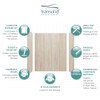 Transolid EWK603672-43 Expressions 36" X 60" X 72" 3-Piece Tub/Shower Wall Kit, In Sorento