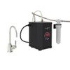 Holborn C-Spout Hot Water Faucet Kit With Tank And Filter In Polished Nickel