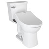 Advanced Clean 2.0 SpaLet Bidet Seat with Remote Control Operation in White