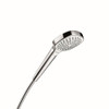 Hansgrohe 04723400 Croma Select E 1.8 GPM 3-Jet Handshower 110, In White/Chrome Hansgrohe 04723400 Croma Select E 1.8 GPM 3-Jet Handshower 110, In White/Chrome