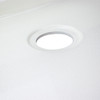 60 x 34 Single Threshold Shower Base with Center Drain in White
