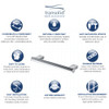 Transolid MS16PC 16-inch Grab Bar, In Polished Chrome