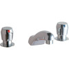 Elkay LK651 Metered 3-Hole Faucet in Chrome