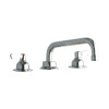 Elkay LK800TS08L2 Commercial 3-Hole Faucet in Chrome