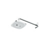 2.5 GPM Square Dual Function Showerhead in Polished Chrome