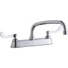 Elkay LK810AT10T4 Commercial 3-Hole Faucet in Chrome