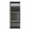 34.5-in Storage Pod, In Stainless Steel/Bleached Oak