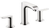 31124001 Metris Widespread Faucet 100 with Pop-Up Drain in Chrome 31124001 Metris Widespread Faucet 100 with Pop-Up Drain in Chrome