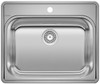 Blanco KF-441078 22-in X 25-in Essential Laundry Sink with Pull-Down Faucet and Strainer in Stainless Steel