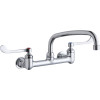Elkay LK940AT10T6H Commercial 2-Hole Faucet in Chrome