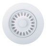 Blanco KFA-442533 Single Sink Kit with Pull-Down Faucet, Sink Grid, and Strainer in White