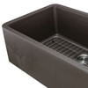 Transolid RUSSF3319-12 Super Single Undermount Sink with Included Accessories