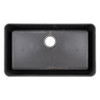 Transolid RUSSF3319-17 Super Single Undermount Sink with Included Accessories