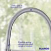 Blanco 443019 Rivana Semi-Pro Kitchen Faucet 1.5 GPM in Matte Black
