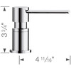 Blanco 402298 Lato Soap Dispenser in Chrome