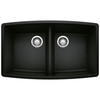 Blanco KA-442937 Performa Equal Double Bowl Sink Kit in Coal Black