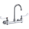 Elkay LK940GN04T4H Commercial 2-Hole Faucet in Chrome