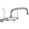 Elkay LK945AT10T6T Commercial 2-Hole Faucet in Chrome