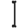 18-in Decorative Grab Bar in Matte Black 18-in Decorative Grab Bar in Matte Black