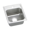 Elkay KF-LRAD1316501 13-in X 16-in Stainless Steel Drop-in Kitchen Sink Kit