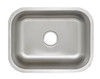 Blanco KF-441398 17.75-in X 23-in Stellar Laundry Sink with Pull-Down Faucet and Strainer in Stainless Steel