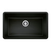 Blanco KA-442935 Precis Super Single Bowl Sink Kit in Coal Black