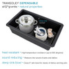 Radius RUSS3118-09-KIT Radius Radius All-In-One Undermount Kitchen Sink Kit