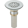 Kitchen Drain Fitting in Nickel