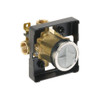 Universal Mixing Rough-In Valve with IPS connections and Service Stops