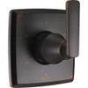 Six Function Diverter Trim - Three Independent Positions, Three Shared Positions in Venetian Bronze