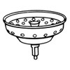 3-1/2in Kitchen Sink Strainer Basket ZH-400