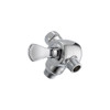 3-Way Shower Arm Diverter with Hand Shower Mount in Polished Chrome
