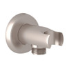Handshower Wall Outlet with Handshower Holder in Satin Nickel