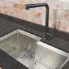 Transolid T3630-MB Sloane Pull-Down Kitchen Faucet, Matte Black