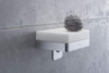 Shower Basket in Brushed Nickel Finish Shower Basket in Brushed Nickel Finish