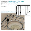Aversa AUDE3219-16-KIT Aversa Radius All-In-One Undermount Kitchen Sink Kit