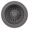 3.5-in Plastic Strainer in Grey