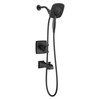 Delta T17464-BL-I Ashlyn Monitor 17 Series Shower Trim with In2ition, Matte Black
