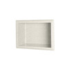 4.125-in D x 7.5-in W x 10.75-in H Solid Surface Soap Dish in Glacier