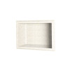 4.125-in D x 7.5-in W x 10.75-in H Solid Surface Soap Dish in Baby's Breath